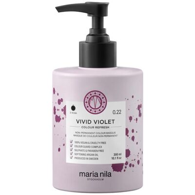 Maria Nila Colour Refresh Vivid Violet - Semi-permanent Hårfarve 300ml Maria Nila Colour Refresh Vivid Violet - Semi-permanent Hårfarve 300ml