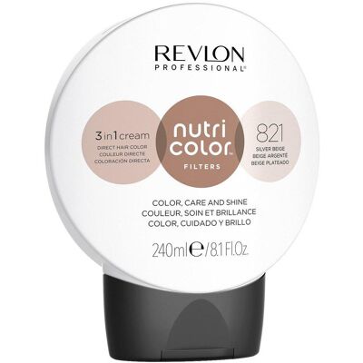 Revlon Nutri Color Filters Sølv Beige Semi-permanent Hårfarve - 240ml Revlon Nutri Color Filters Sølv Beige Semi-permanent Hårfarve - 240ml