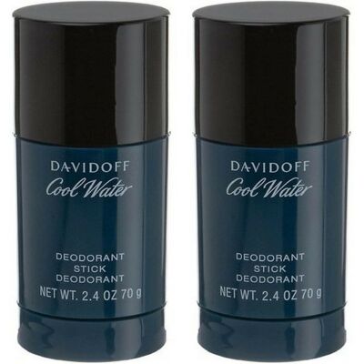 Davidoff Cool Water Herre Deostick - 75ml 2-pak Davidoff Cool Water Herre Deostick - 75ml 2-pak