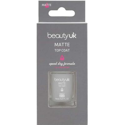 BeautyUK Mat Top Coat - Overlak BeautyUK Mat Top Coat - Overlak