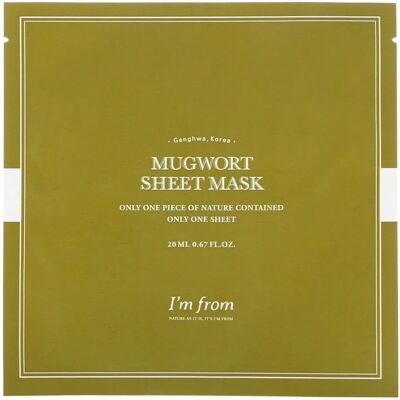 I'm From Mugwort Beroligende Ansigtsmaske - 23ml I'm From Mugwort Beroligende Ansigtsmaske - 23ml