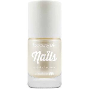 Beauty UK Candy Pearl Nail Polish - White Beauty UK Candy Pearl Nail Polish - White