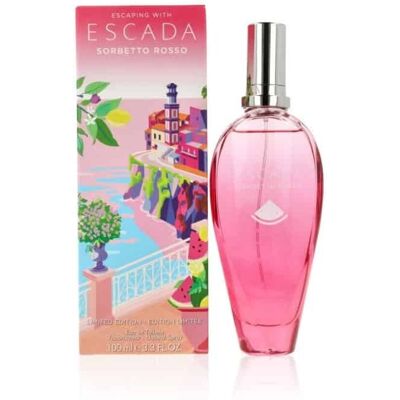 Escada Sorbetto Rosso Eau De Toilette Limited Edition (100ml) Escada Sorbetto Rosso Eau De Toilette Limited Edition (100ml)