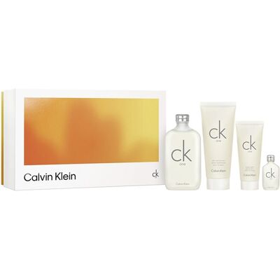 Giftset Calvin Klein CK One Edt 200ml + Edt 15ml + BL 200ml + SG 100ml Giftset Calvin Klein CK One Edt 200ml + Edt 15ml + BL 200ml + SG 100ml