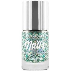 Beauty UK Glitter Nail Polish - Aurora Dream Green Beauty UK Glitter Nail Polish - Aurora Dream Green