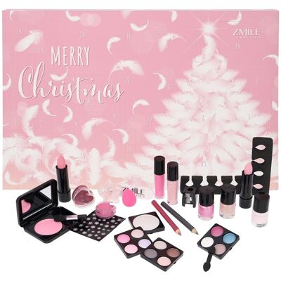 Zmile Cosmetics Beauty Advent Calendar Traditional Pink And Fluffy Zmile Cosmetics Beauty Advent Calendar Traditional Pink And Fluffy