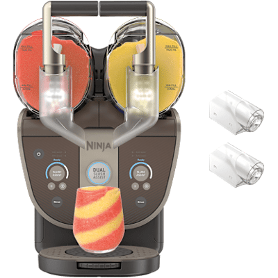 Ninja SLUSHi Twist Frozen Drink Maker i Mocha FS702EUBR af SharkNinja Ninja SLUSHi Twist Frozen Drink Maker i Mocha FS702EUBR af SharkNinja