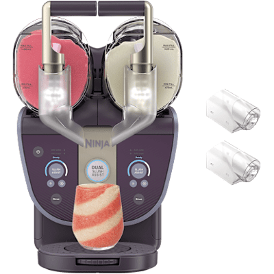 Ninja SLUSHi Twist Frozen Drink Maker i Lilla FS702EUPU af SharkNinja Ninja SLUSHi Twist Frozen Drink Maker i Lilla FS702EUPU af SharkNinja