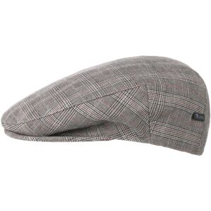 Devron Plaid-Mønster Flat Cap by Lipodo grå 58 cm Unisex Devron Plaid-Mønster Flat Cap by Lipodo grå 58 cm Unisex