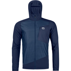 Ortovox Trace Windbreaker men's jacket Blue Nunatak size L Ortovox Trace Windbreaker men's jacket Blue Nunatak size L