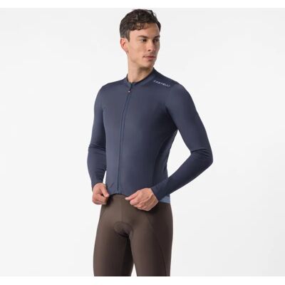 Castelli Espresso Thermal 2 men's long sleeve jersey Twilight blue size XXL Castelli Espresso Thermal 2 men's long sleeve jersey Twilight blue size XXL