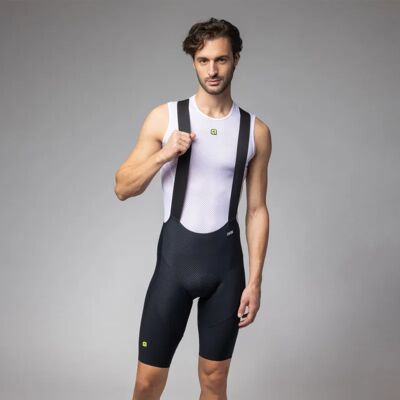Alé Voltage men's cycling shorts with padding and bib blue size L Alé Voltage men's cycling shorts with padding and bib blue size L