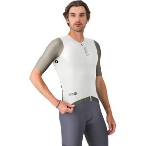 Castelli Corretto men's jersey short sleeve Ivory/Clay-Black size XL Castelli Corretto men's jersey short sleeve Ivory/Clay-Black size XL