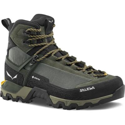 Salewa Mountain Trainer 3 Tech Mid GTX men's hiking boots Faded Green/Forest Night size EU 44 Salewa Mountain Trainer 3 Tech Mid GTX men's hiking boots Faded Green/Forest Night size EU 44