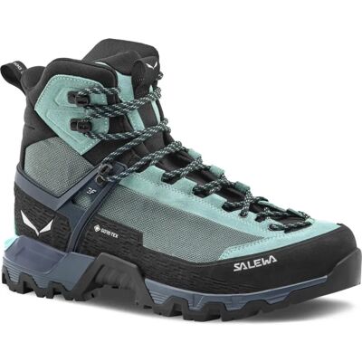 Salewa Mountain Trainer 3 Tech Mid GTX women's hiking boots Willow/Orion Blue size UK 6 (EU 39) Salewa Mountain Trainer 3 Tech Mid GTX women's hiking boots Willow/Orion Blue size UK 6 (EU 39)