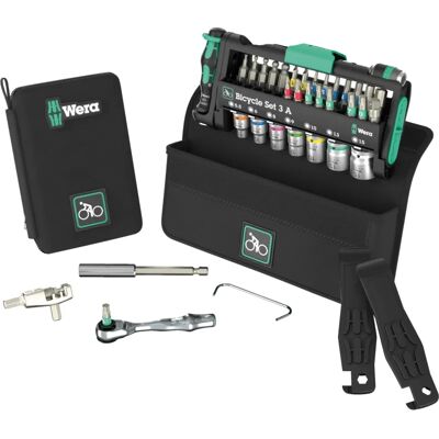 Wera Bicycle Set 3A bicycle service set with chain riveter 38 pieces Wera Bicycle Set 3A bicycle service set with chain riveter 38 pieces