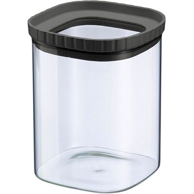 Westmark Opbevaringsglas Stabelbar 1080 ml Sort L Westmark Opbevaringsglas Stabelbar 1080 ml Sort L