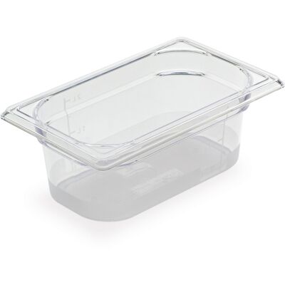 Matfer Bourgeat Kantine Cristal 1/9 GN klar 100 mm Matfer Bourgeat Kantine Cristal 1/9 GN klar 100 mm