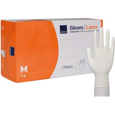 Abena Latex Handsker Medium - Handsker Abena Latex Handsker Medium - Handsker
