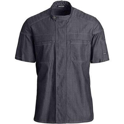 Kentaur Kokkejakke Biker Dark Ocean Unisex M Kentaur Kokkejakke Biker Dark Ocean Unisex M