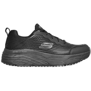 Skechers Sko str. 44 Max Cushioning Sort Skechers Sko str. 44 Max Cushioning Sort