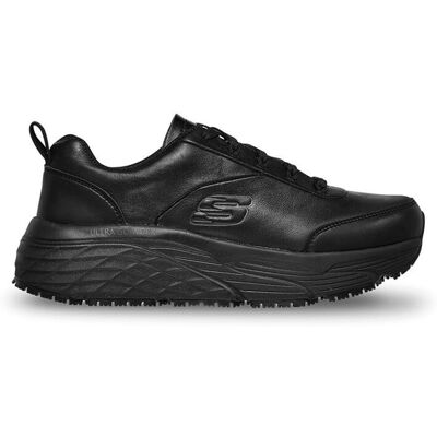 Skechers Sko str. 36 Max Elite Læder Sor Skechers Sko str. 36 Max Elite Læder Sor