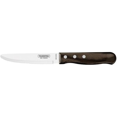 Steakkniv Jumbo Rund Spids 245 mm Kastan Steakkniv Jumbo Rund Spids 245 mm Kastan