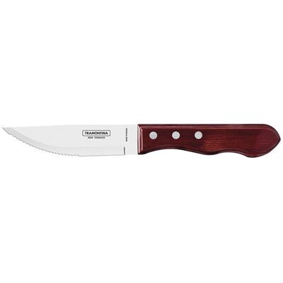 Tramontina Steakkniv Jumbo 12 cm Rød Polywood Tramontina Steakkniv Jumbo 12 cm Rød Polywood