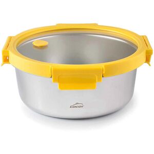 Lacor Food box RF/glas Gul Ø16 cm h 6,5 cm Lacor Food box RF/glas Gul Ø16 cm h 6,5 cm