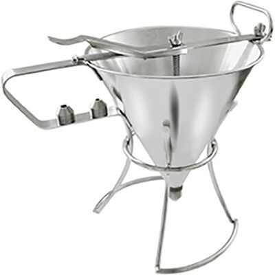 Louis Tellier - Piston-tragt - Rustfrit stål - 1,3L - Køkkenværktøj Louis Tellier - Piston-tragt - Rustfrit stål - 1,3L - Køkkenværktøj