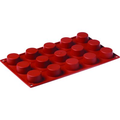 Pavoni Bageform Silicone 1/3 GN, 15 petit-fours Pavoni Bageform Silicone 1/3 GN, 15 petit-fours