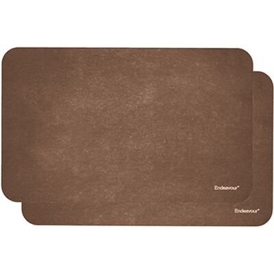 Endeavour Skærebræt, 2-pak, 35,5x23,5x0,6 cm, , Fibre, Brunt Endeavour Skærebræt, 2-pak, 35,5x23,5x0,6 cm, , Fibre, Brunt
