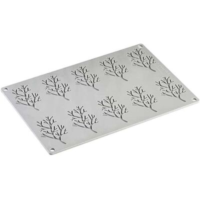 Pavoni Gourmand Silicone 30x20cm 10stk Wood Pavoni Gourmand Silicone 30x20cm 10stk Wood