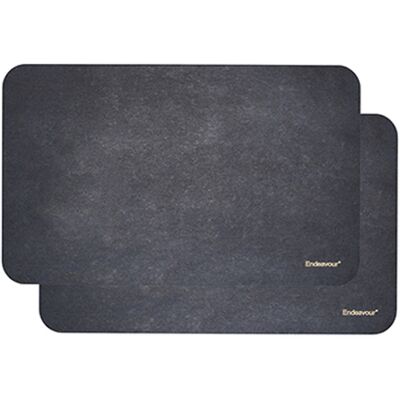 Endeavour Skærebræt, 2-pak, 35,5x23,5x0,6 cm, , Fibre, Sort Endeavour Skærebræt, 2-pak, 35,5x23,5x0,6 cm, , Fibre, Sort