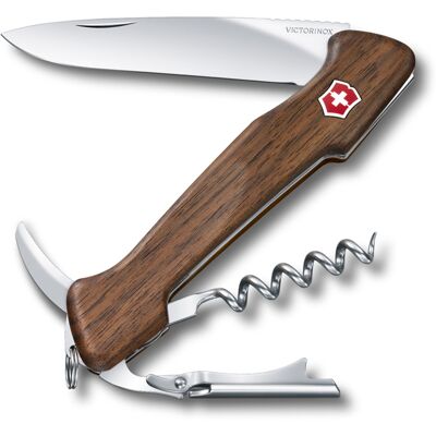 Victorinox Proptrækker med lommekniv, Wine Master, Valnøddetræ Victorinox Proptrækker med lommekniv, Wine Master, Valnøddetræ