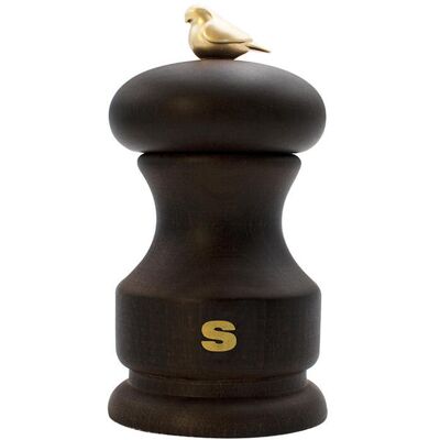 Bisetti Saltkværn 11 cm Mørk Bøg Bird Bisetti Saltkværn 11 cm Mørk Bøg Bird