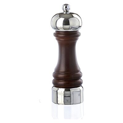 Bisetti Peberkværn 16,5 cm Messina valnød/stål Bisetti Peberkværn 16,5 cm Messina valnød/stål