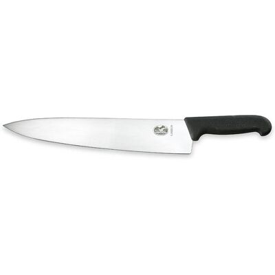 Victorinox Køkkenkniv - 30,5cm - Rustfrit stål, Fibrox-håndtag - Professionel kvalitet Victorinox Køkkenkniv - 30,5cm - Rustfrit stål, Fibrox-håndtag - Professionel kvalitet