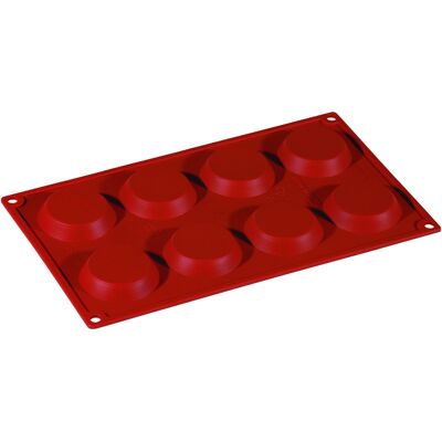 Pavoni Bageform Silikone 1/3 GN, 8 florentiner Pavoni Bageform Silikone 1/3 GN, 8 florentiner