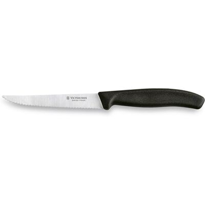 Victorinox Steakkniv, 11 cm, Swiss Classic, Sort skæfte Victorinox Steakkniv, 11 cm, Swiss Classic, Sort skæfte