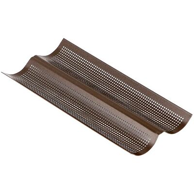 Gobel Flutesform Non-stick t/2 brød perf. 38x1 Gobel Flutesform Non-stick t/2 brød perf. 38x1
