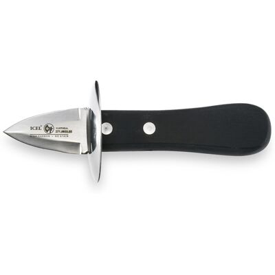 Icel Østerskniv 5 cm med plade og sort plast Icel Østerskniv 5 cm med plade og sort plast