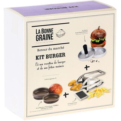 Louis Tellier Burger kit med 3 dele Louis Tellier Burger kit med 3 dele