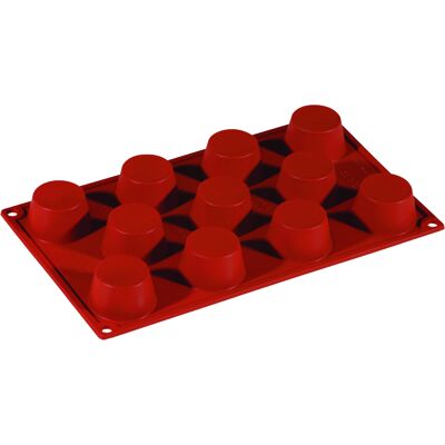 Pavoni Bageform Silikone 1/3 GN, 11 muffins Pavoni Bageform Silikone 1/3 GN, 11 muffins