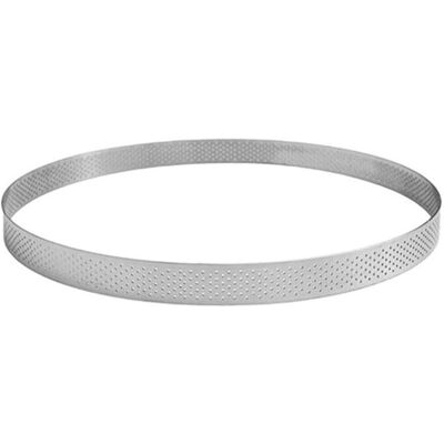 Gobel - Cercle tarte perforé inox 280x20 - Tærte-ring Gobel - Cercle tarte perforé inox 280x20 - Tærte-ring