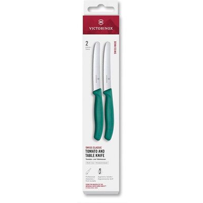 Victorinox Tomatknive, 11 cm, , 2-pak, grøn Victorinox Tomatknive, 11 cm, , 2-pak, grøn