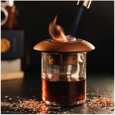 Bisetti Whisky Smoker til at give alkohol røg Bisetti Whisky Smoker til at give alkohol røg