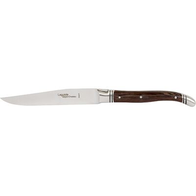 Laguiole Steakkniv, Avantage, Skæfte af wenge-træ Laguiole Steakkniv, Avantage, Skæfte af wenge-træ