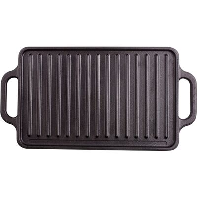 Victoria Grillplade, vendbar, 21x33 cm, , støbejern Victoria Grillplade, vendbar, 21x33 cm, , støbejern