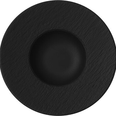 Villeroy & Boch The Rock dyb tallerken sort Ø29/14 cm Villeroy & Boch The Rock dyb tallerken sort Ø29/14 cm